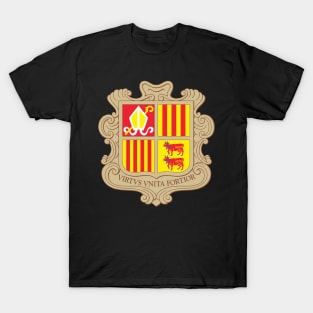 Coat of arms of Andorra T-Shirt